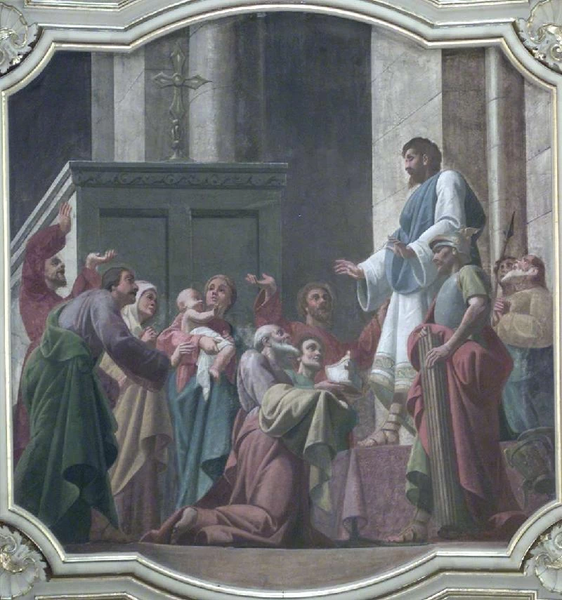 Sant'Ambrogio proclamato vescovo